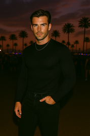 Tim Long Sleeve Sheer Top